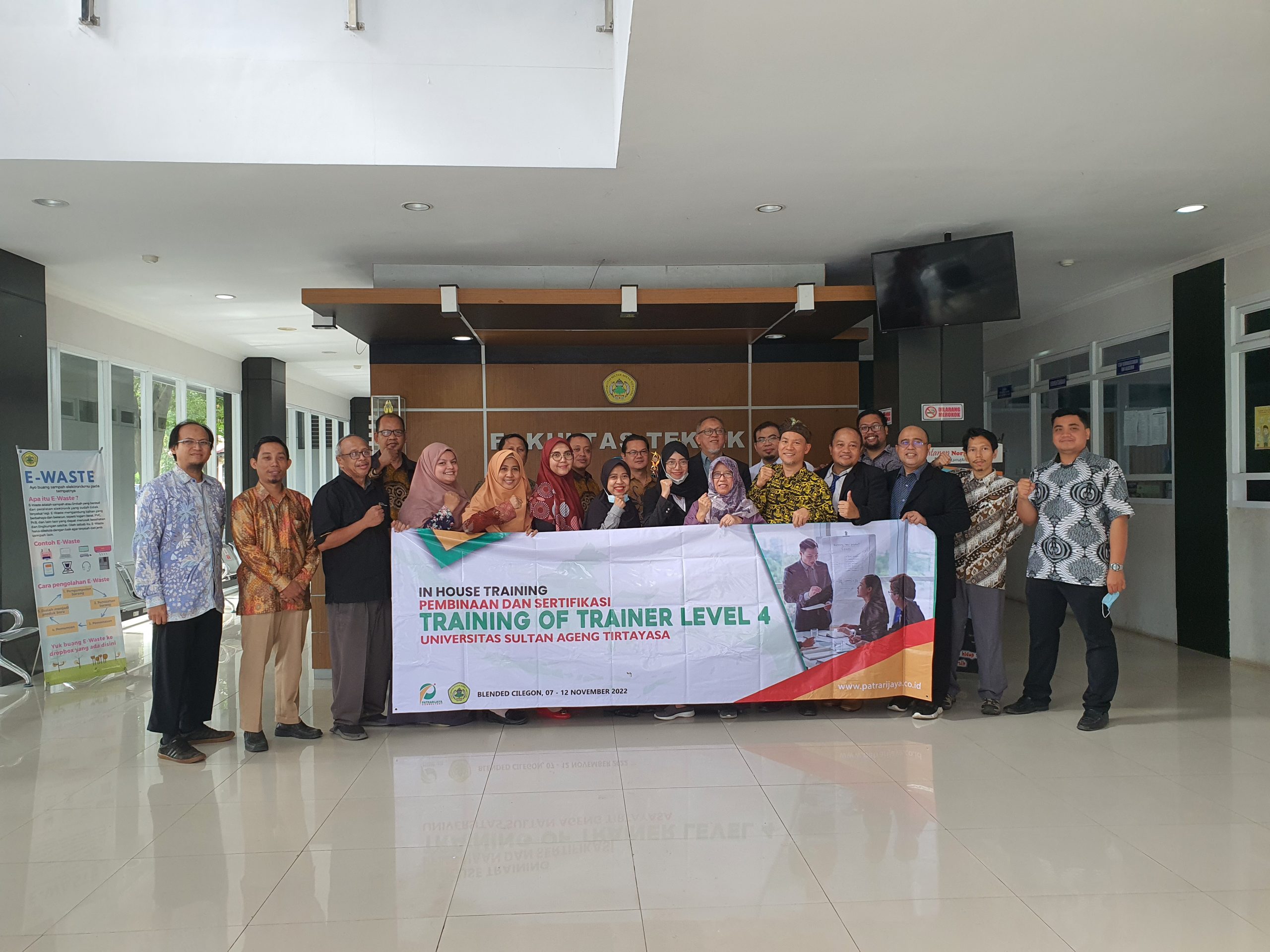 Dalam Rangka Capacity Building, Teknik Elektro Selenggarakan ToT Instruktur Level 4