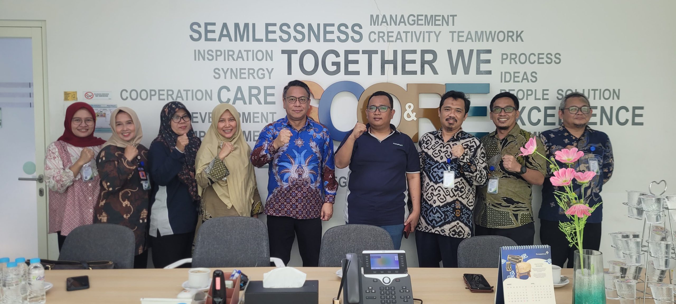 Kunjungan Wakil Rektor Bidang IV dan Pimpinan Fakultas Teknik Untirta ke PT Polyplex Films Indonesia: Menjalin Kerjasama Strategis untuk Masa Depan