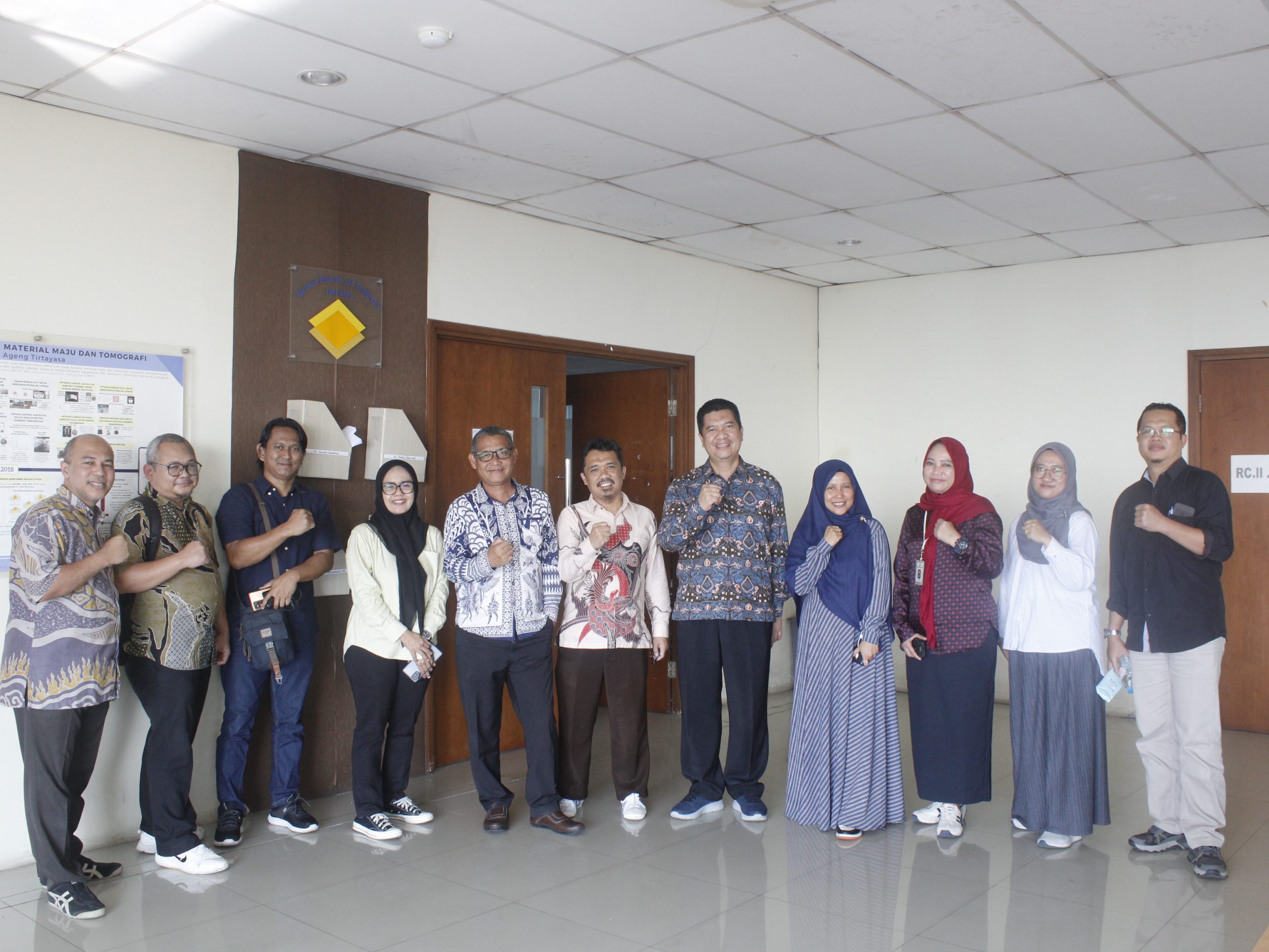 Rapat Koordinasi dan Pengecekan Sarana dan Prasarana di Fakultas Teknik Untirta