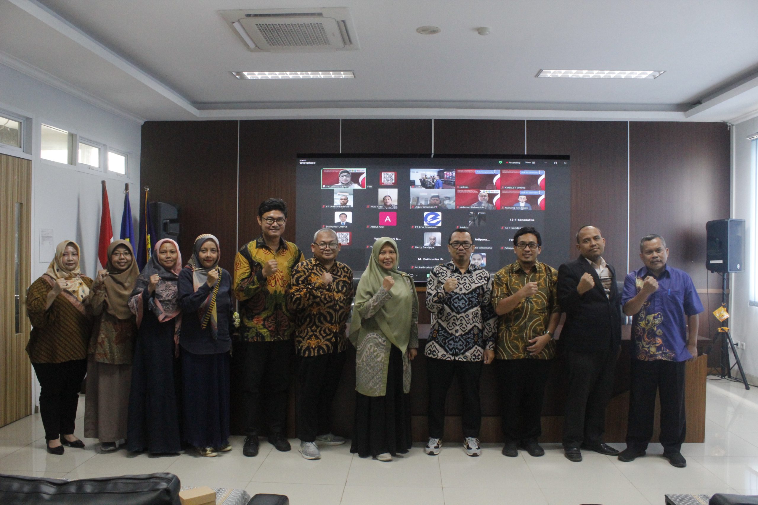 Workshop Pengembangan Standard Operating Procedure (SOP) Zona Integritas di Fakultas Teknik Untirta